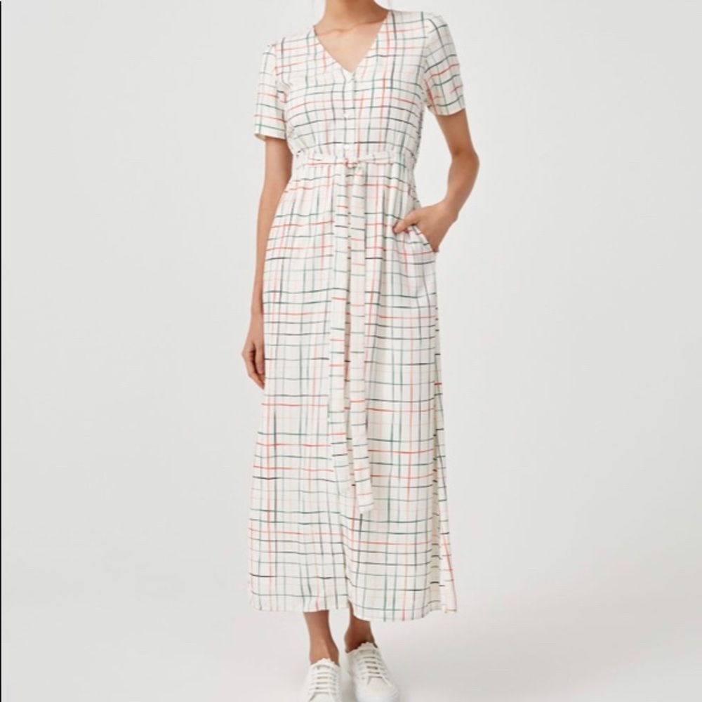 Tie Front Shirt Dress
